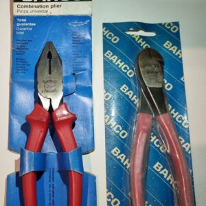 Alicate de corte Bahco y Pinza universal Bahco